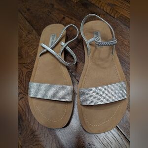 Steve Madden Sparkly Sandles (10)